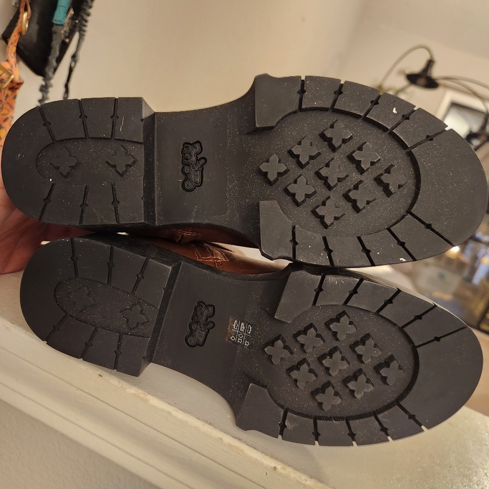 COACH Lacey Leather Bootie - Picture 6 of 7